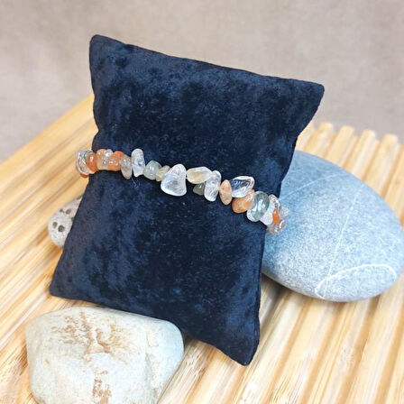 Uretti - Özlem 9422 9977 El Yapımı Akik Doğal Taş Kadın Bileklik