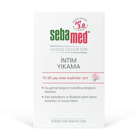 4 ADET Sebamed Genital Bölge Temizleyici İntim Likit 200 ml