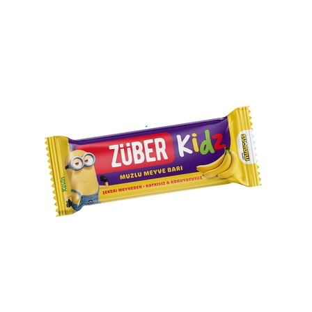 5 ADET Zuber Kidz Muzlu Meyve Bar 25 g