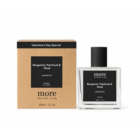 5 ADET More Conscious Living Bergamot Patchouli Musk Valentine's Day Special EDP Erkek Parfüm 50 ml