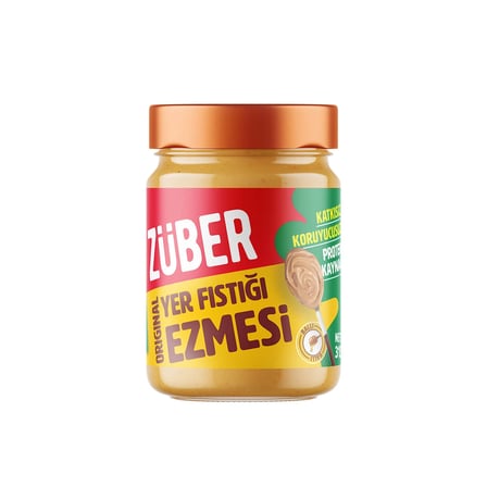 2 ADET Zuber Fıstık Ezmesi 315 gr