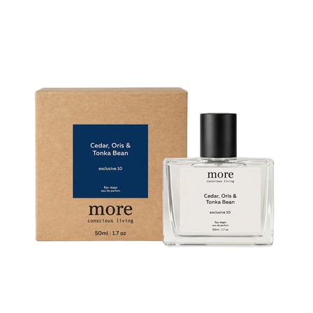 4 ADET More Conscious Living Cedar, Orris & Tonka Bean EDP Erkek Parfüm No: 10 50 ml
