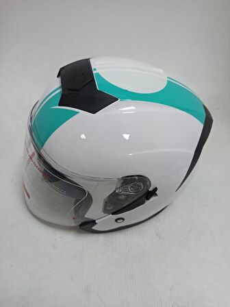 JK526 ÇENESİZ KASK 