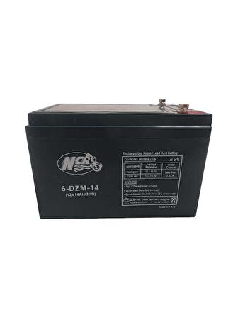 NCR AKÜ 12V  14AH E BİKE AKÜ