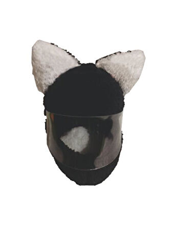 Jiekai K114 KEDİ VE KÖPEK KASKI Mod7 Cat Woman