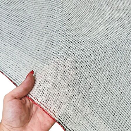 %95 KREM GÖLGELİK FİLE ÇİT FİLESİ 6X30 METRE ENLİ 95'LİK BAHÇE ÇİT ÖRTÜSÜ JÜT GÖLGELİK KORUMA TÜLÜ