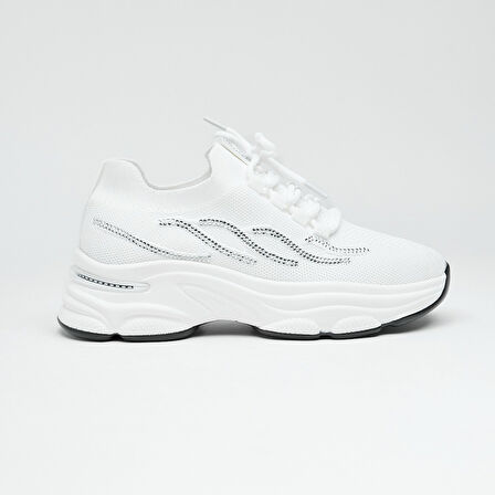 Günlük Taşlı Kadın Sneaker