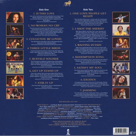 Bob Marley & The Wailers - Legend (Plak)  