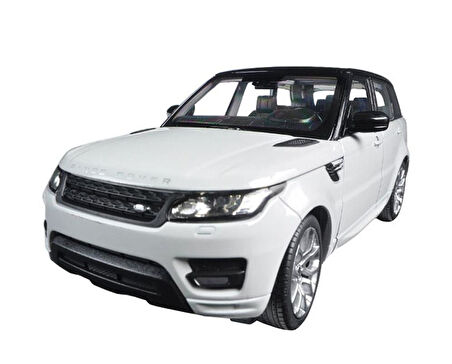 Oyuncak Metal Model Araba 1/36 Çek Bırak Beyaz Range Rover Sport