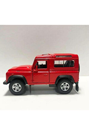 Land Rover Diecast Model Araba Kırmızı