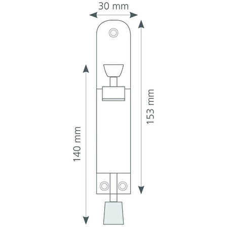 Canex Basmalı Kapı Stoperi