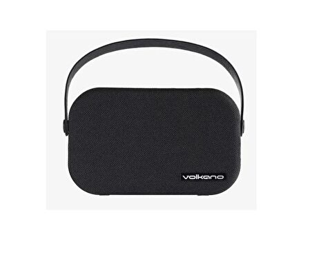 Volkano Fabric Series Kablosuz Bluetooth Hoparlör Siyah VK-3020-BK