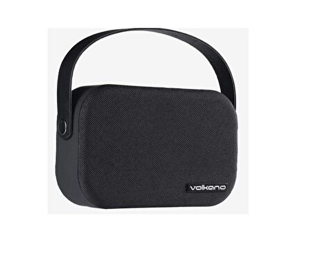 Volkano Fabric Series Kablosuz Bluetooth Hoparlör Siyah VK-3020-BK