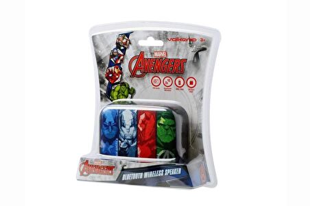 Marvel Avengers Yenilmezler Bluetooth Kablosuz Wireless Hoparlör Lisanslı MV-1010-AV