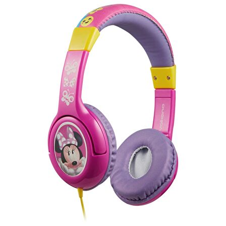 Disney Minnie Mouse Minnie Lisanslı Kulak Üstü Çocuk Kulaklığı