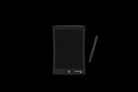 Volkano Doodle Writing Tablet Lcd 8.5 Inç Dijital Kalemli Çizim Yazı Tahtası Grafik Not Yazma Eğitim Tableti Siyah VK-850-BK