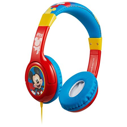 Disney Mickey Mouse Mickey Lisanslı Kulak Üstü Çocuk Kulaklığı-DY-10901-MK