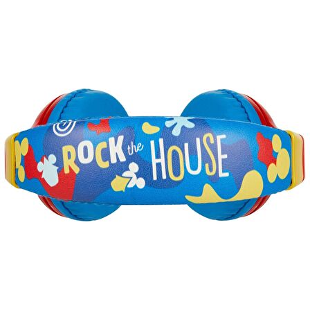 Disney Mickey Mouse Mickey Lisanslı Kulak Üstü Çocuk Kulaklığı-DY-10901-MK