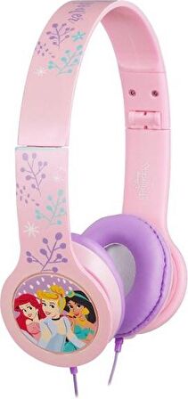 Amplify Kablolu Kulaklık Disney Prensesler Çocuk Kulaklığı Lisanslı DY-10902-PRV Jasmine Ariel Cinde