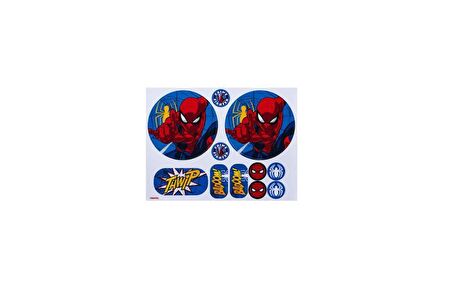 Kablolu Mikrofonlu Kulaklık Marvel Spiderman Örümcek Adam Kulaklık Lisanslı MV-6513-SP 11 ADET STİCKER İLE BİRLİKTE