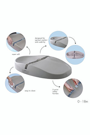 Changing Pad Alt Değiştirme Minderi - Hemlock