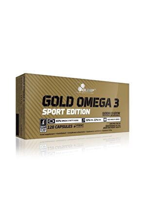 Gold Omega 3 Sport Edition 120 Kapsül