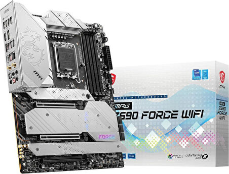 MSI Mpg Z690 Force Wi-Fi Intel LGA1700 DDR5 ATX Anakart - Teşhir