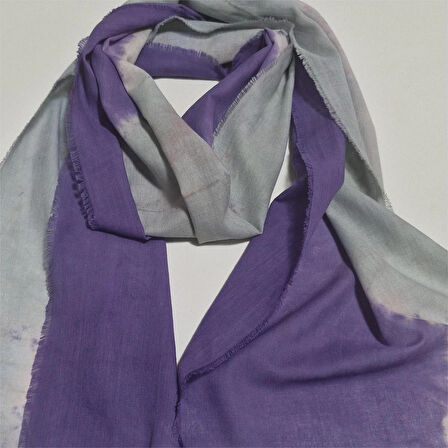 İnce Pamuklu Fular , Batik boyalı ,  Hediyelik Şık Fular, El Yapımı, Moli Tasarım, 60100118055