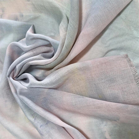 Kare Pamuklu Bandana, El Boyaması Batik Bandana, El Yapımı, Hediyelik, Moli Tasarım