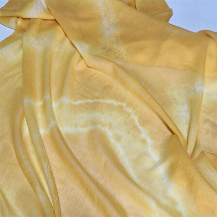 Geniş Batik Boyama Pamuklu Şal, Mevsimlik El Boyaması, Tasarım Şal, Hediyelik, Moli Tasarım