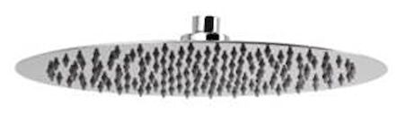 T-MAY Banyo Sardes Oval İnce Tepe Duş Seti Başlığı 25x25 Paslanmaz Metal
