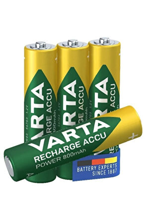 Ready2use 8 Adet Şarj Edilebilir 800mah Aaa Ince Pil