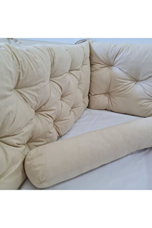 60 x 120 - Bebek Beşik Kenar Koruma Takımı - 40 cm Yükseklik, Yıkanabilir