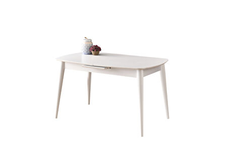 ESSEN MUTFAK MASASI, BEYAZ, 130x80
