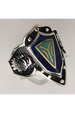 Gümüş Erkek Zihgir Başparmak Iyı Yüzük