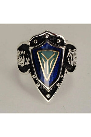 Gümüş Erkek Zihgir Başparmak Iyı Yüzük