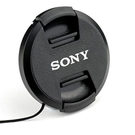 OEM, Sony Lensler İçin 72mm Snap On Lens Kapağı, Objektif Kapağı Bağcıklı