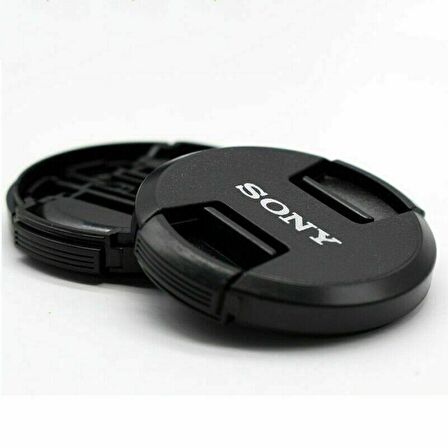 OEM, Sony Lensler İçin 72mm Snap On Lens Kapağı, Objektif Kapağı Bağcıklı