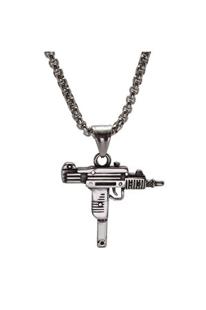 Ottoman Çelik Uzi Erkek Kolye Zincir