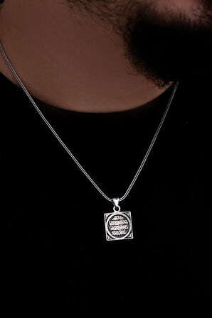 Kıtmir Erkek Gümüş Kolye Zincir