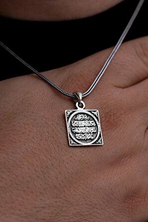 Kıtmir Erkek Gümüş Kolye Zincir