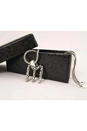 Iyı Yazılı Kayı Boyu Simgeli Gümüş Erkek Kolye Zincir