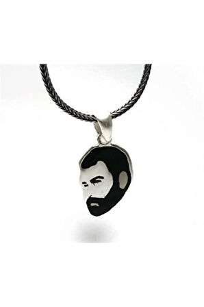 Ahmet Kaya Gümüş Erkek Kolye Zincir