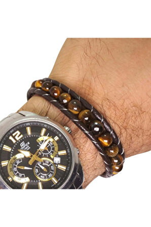 Kaplangözü Doğaltaş Erkek Bileklik