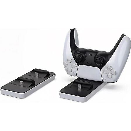YUES Ps5 Joystick Şarj Standı Dualsense Şarj Istasyonu