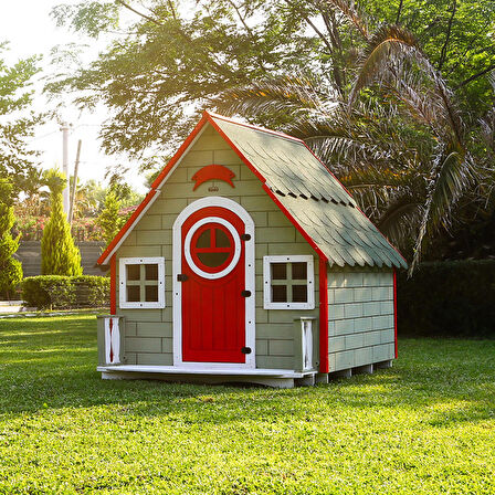 MANDU Ahşap Çocuk Oyun Evi (Playhouse) Hollanda