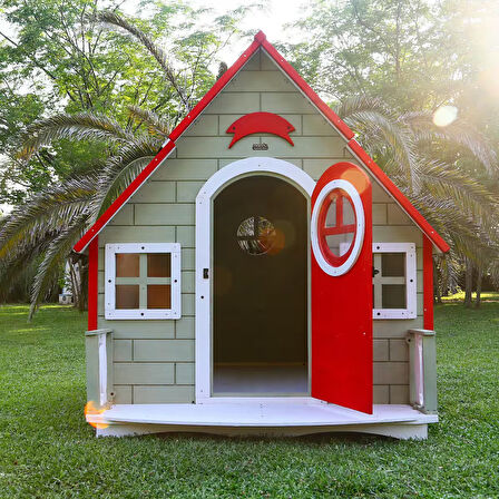 MANDU Ahşap Çocuk Oyun Evi (Playhouse) Hollanda