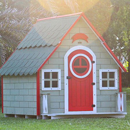 MANDU Ahşap Çocuk Oyun Evi (Playhouse) Hollanda