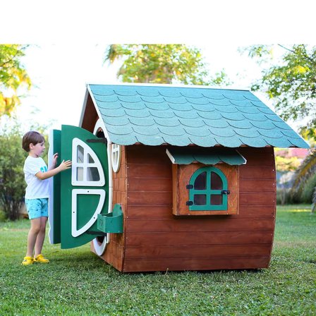 MANDU Ahşap Çocuk Oyun Evi (Playhouse) Hobbit