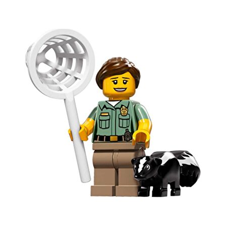 LEGO Minifigür - Seri 15 - 71011 - Animal Control Officer